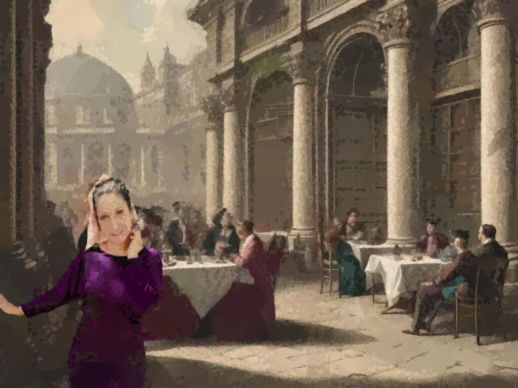 Lo stupore dell’artista