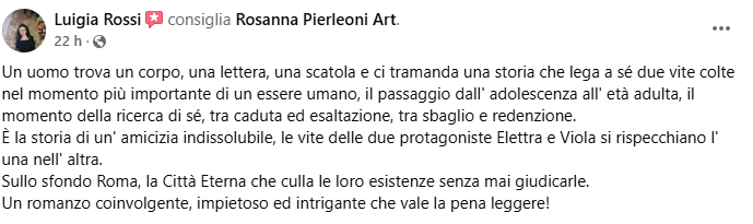 Lo specchio degli occhi tuoi | La voce del lettore (L. Rossi)