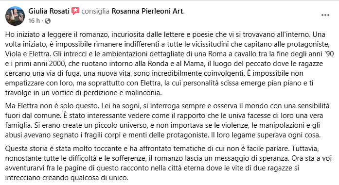 Lo specchio degli occhi tuoi | La voce del lettore (G. Rosati)
