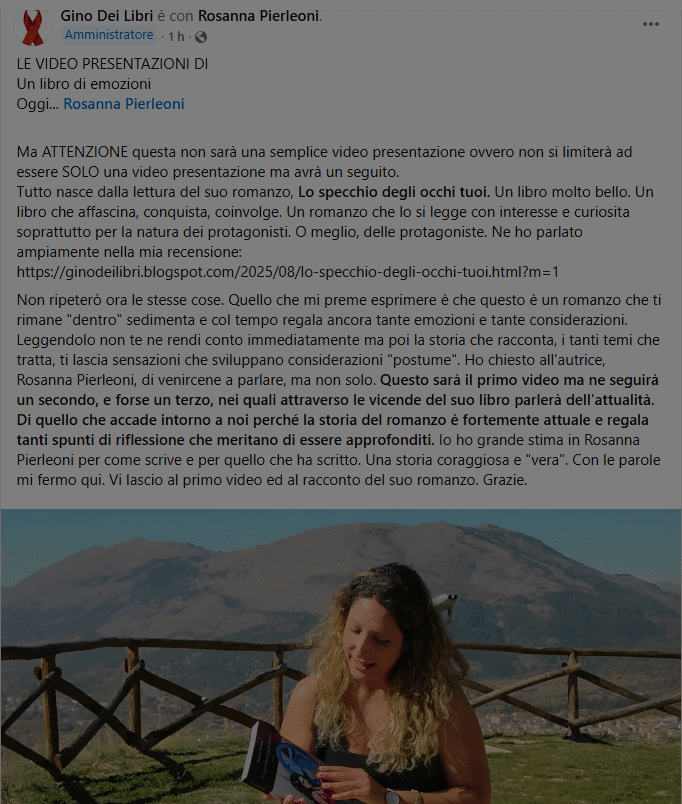Videopresentazione 1 di Rosanna per Gino Campaner