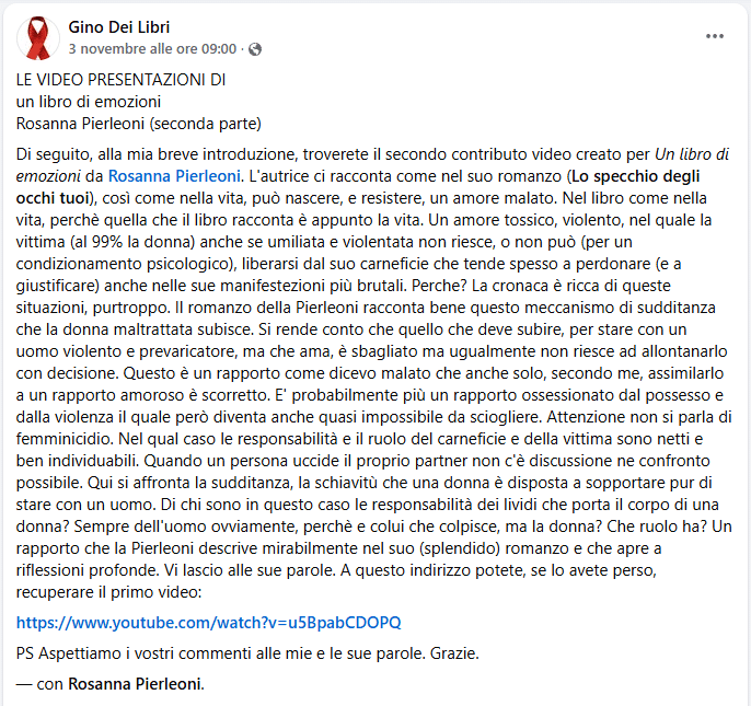 Riflessioni sulla violenza intima | Su invito di Gino Campaner