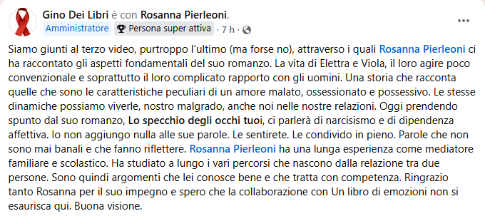 Riflessioni sul narcisismo | Su invito di Gino Campaner