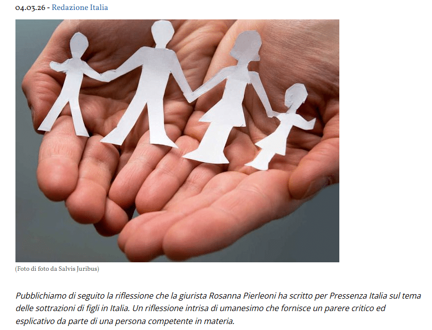 I figli: proprietà dello Stato o appartenenza alla propria famiglia? [Pressenza]